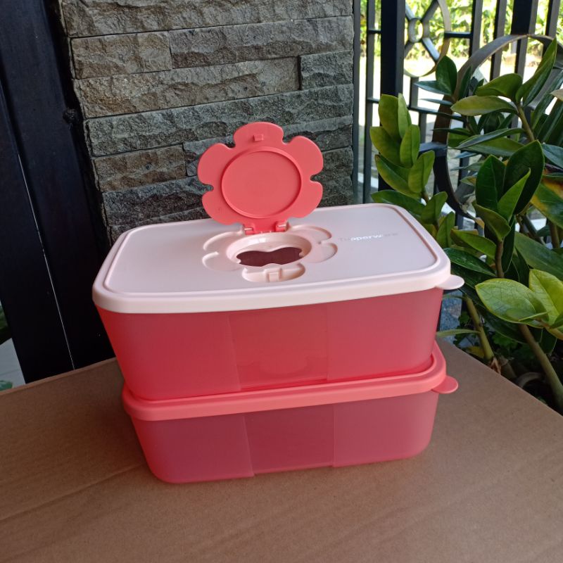 kotak tissue tupperware (tissue box)