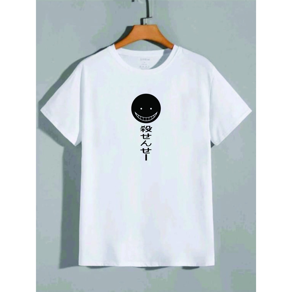 Kaos distro pria lengan pendek/kaos oblong pria wanita sablon digital