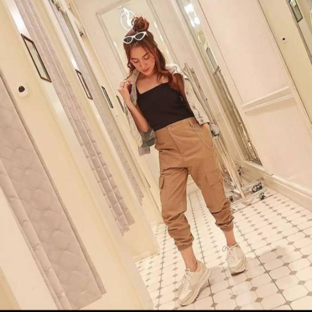 Celana Cargo American Drill