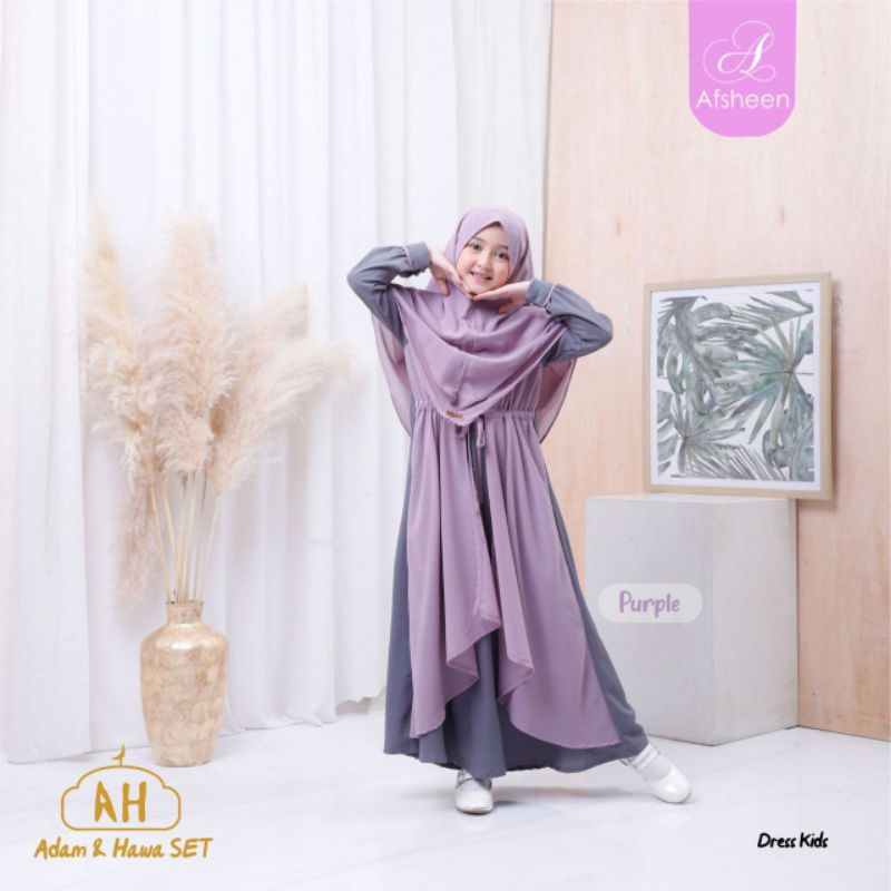 adam hawa afsheen gamis anak