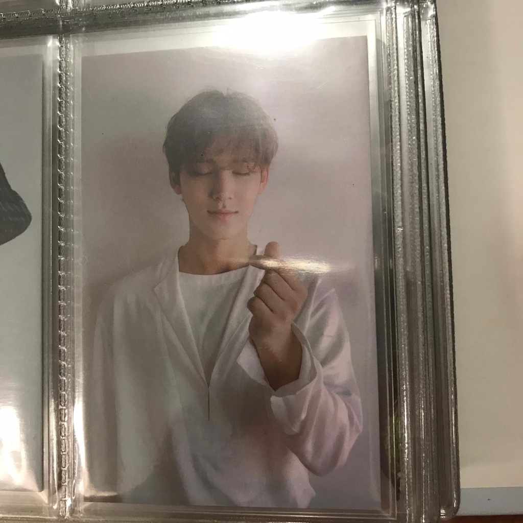 BOOKED pc broadcast mingyu ( photocard svt seventeen rare oh my gongbang gong bang )