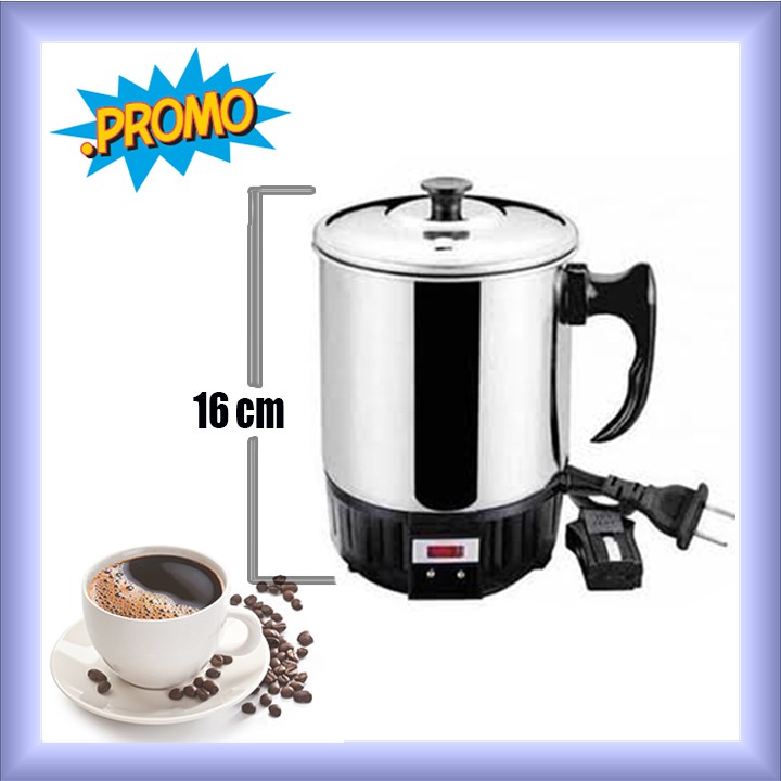 Teko Mug Elektrik 13 Cm Teko Listrik Pemanas Air Listrik