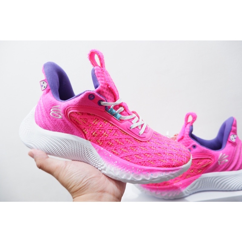 Septu Basket UA Curry 9 Flow SESAME STREET X COOKIE MONSTER