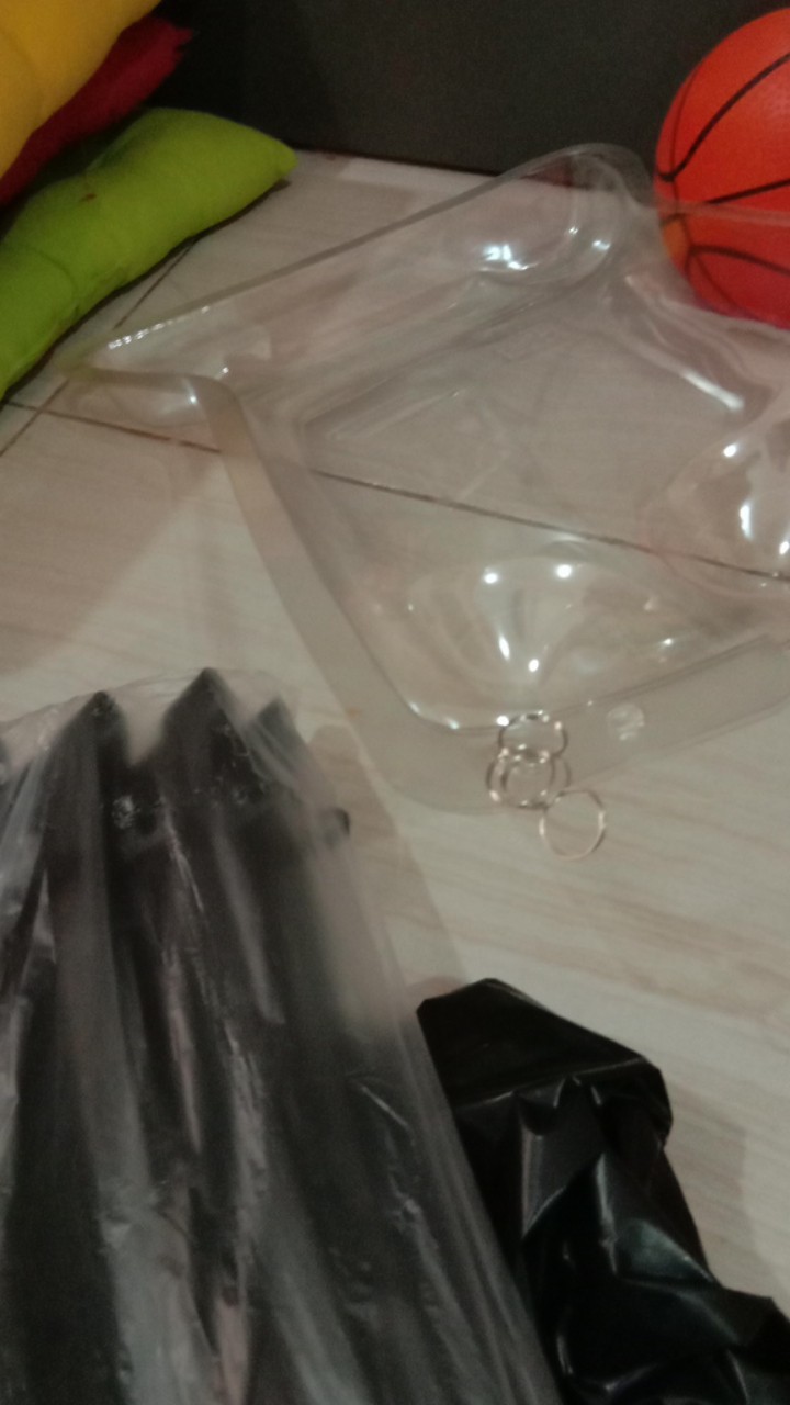 Hanger Gantungan Baju Hitam Tebal