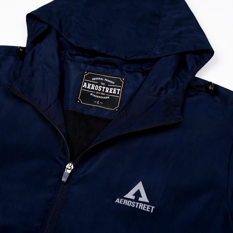 COD  9.9 Aerostreet Windbreaker Jaxton Jacket Navy IAAAA [KODE 629]