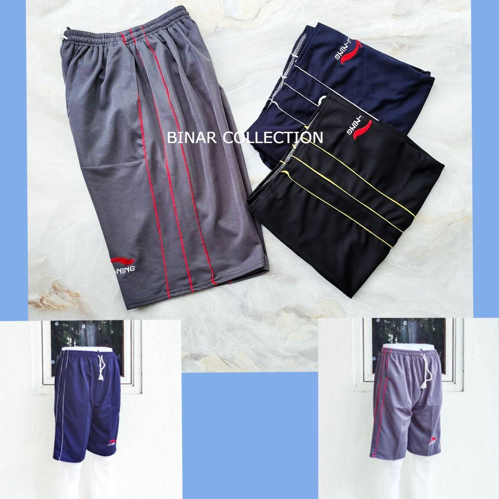 EN 10- Celana Pendek kolor Jumbo XL Allsize pria santai kolor laki laki murah / celana harian cowok
