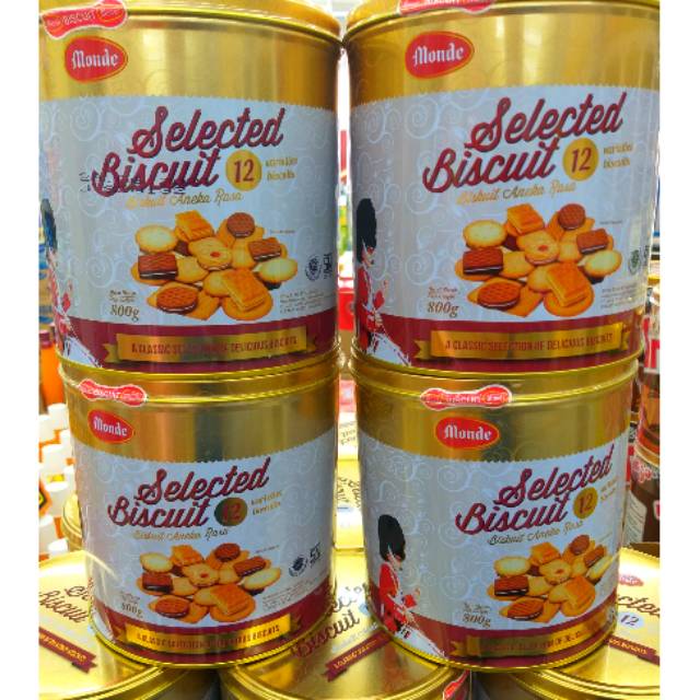 

SPECIAL PROMO Monde Selected Biscuit 12 Variant 800gram Promosi Ramadha / PROMO THR