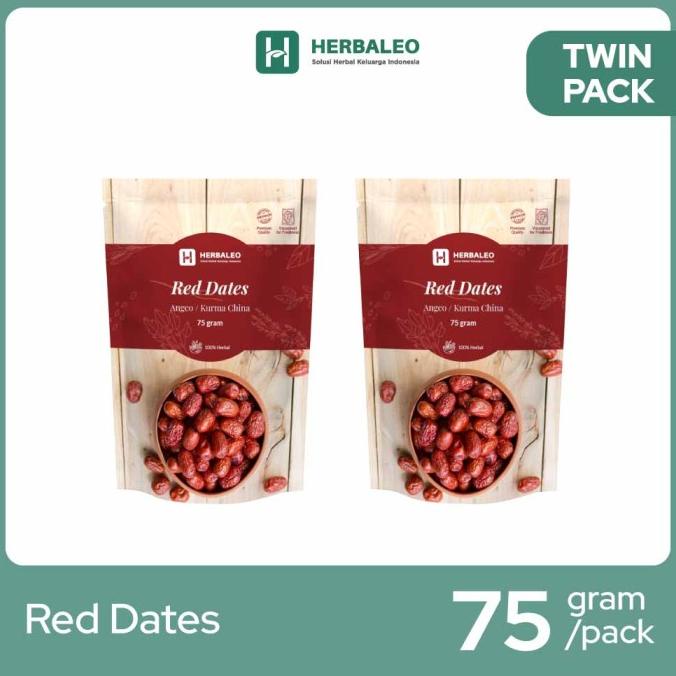 

BEST SELLER TWINPACK -HERBALEO RED DATES 75 GRAM ( ANGCO / KURMA CHINA ) DISCOUNT