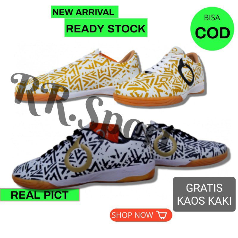 Sepatu Futsal ORTUSEIGHT JOGOSALA SHOCKWAVE Sepatu Bola Footsal Sport Soccer Premium Quality