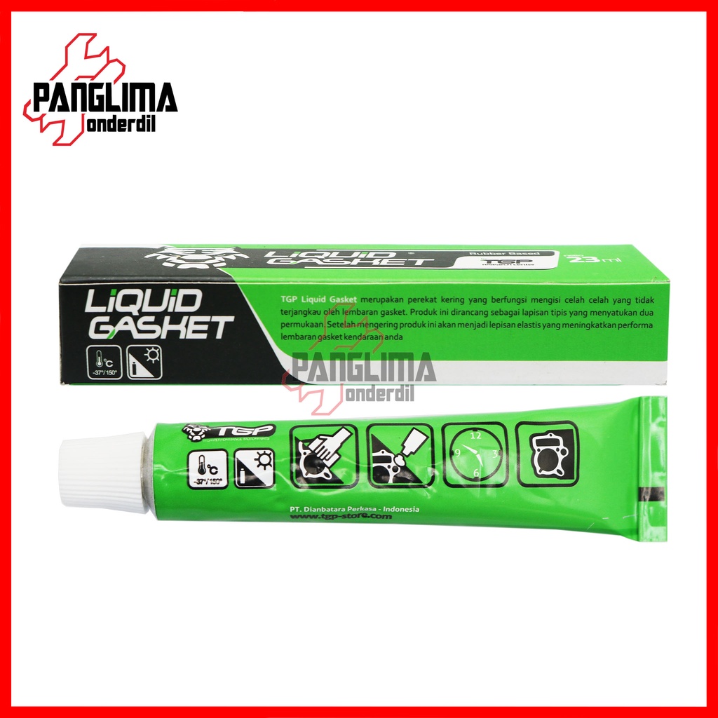 Lem Gasket TGP Glue Perekat Packing-Paking Fullset-Topset 23ml- 23 ml