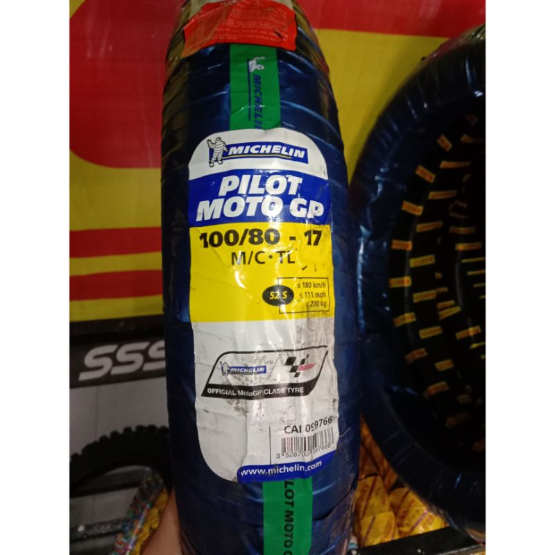 ban Michelin pilot moto GP 100/80 17