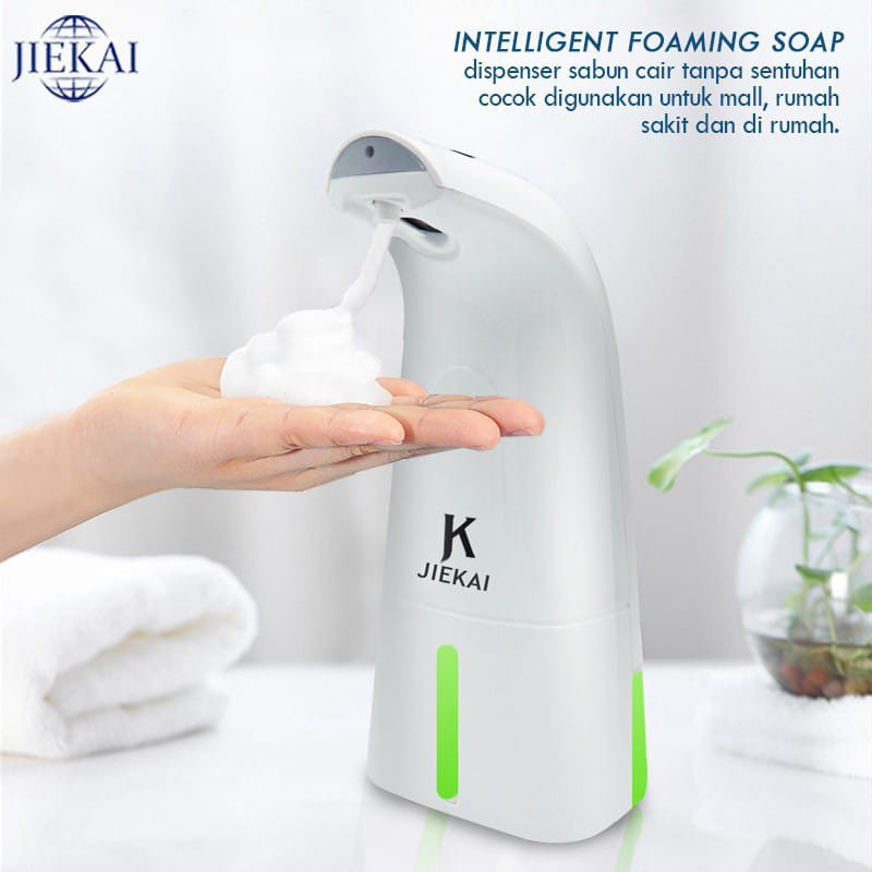 JIEKAI FOAMING SOAP DISPENSER INFRA RED OTOMATIS / DISPENSER SABUN CAIR / DISPENSER SABUN OTOMATIS