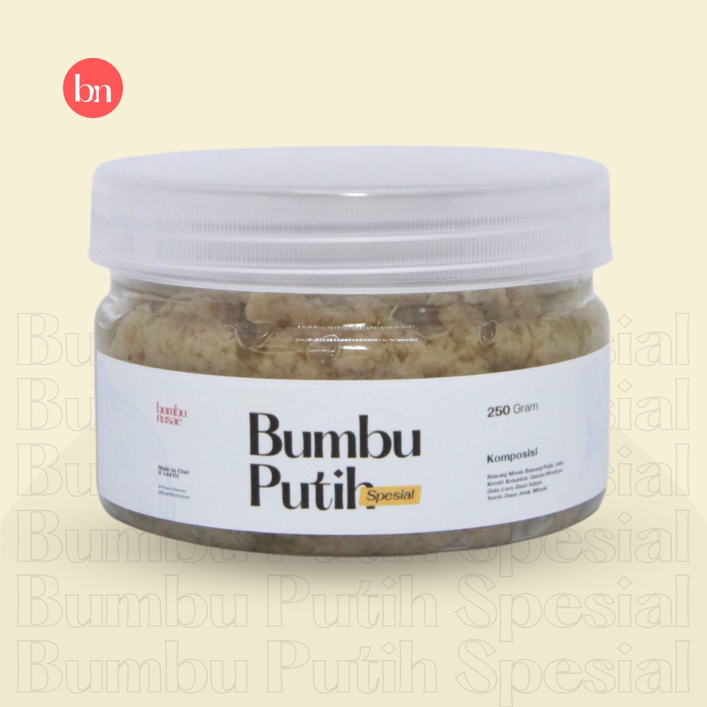 

Bumbu Nusae Bumbu Dasar Putih Spesial 250 g