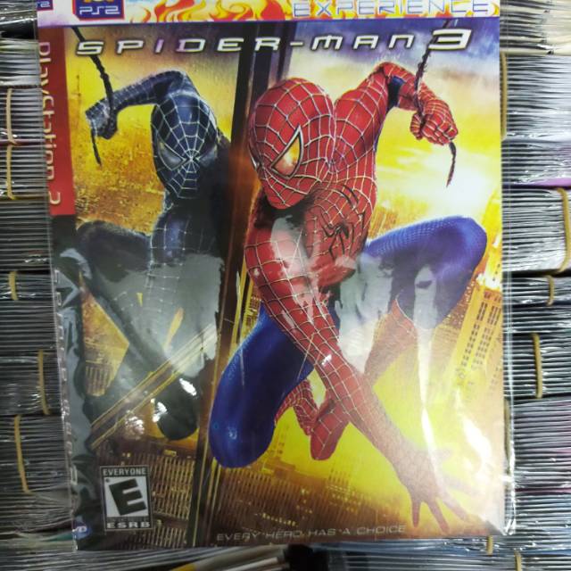 BELI 10 GRATIS 1~KASET PS2 SPIDERMAN 3