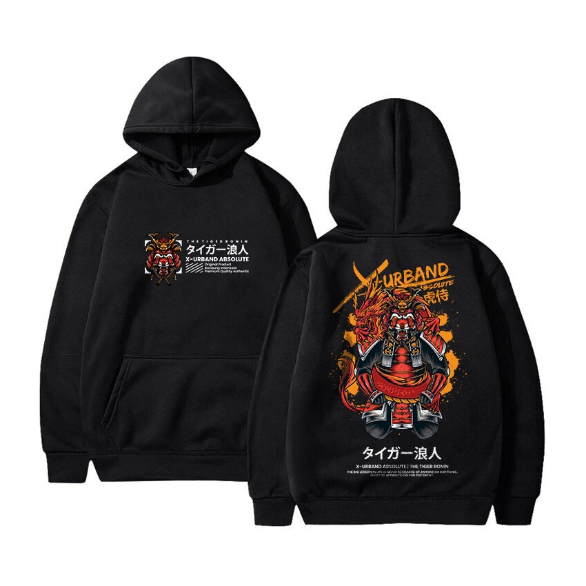 Dhozen Pullover Hoodie Tiger Ronin A192