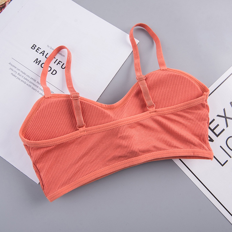 Tank top Bra Sport Tanpa Kawat Bralette Push Up Elastis Sexy Bra BH Remaja Import 9922