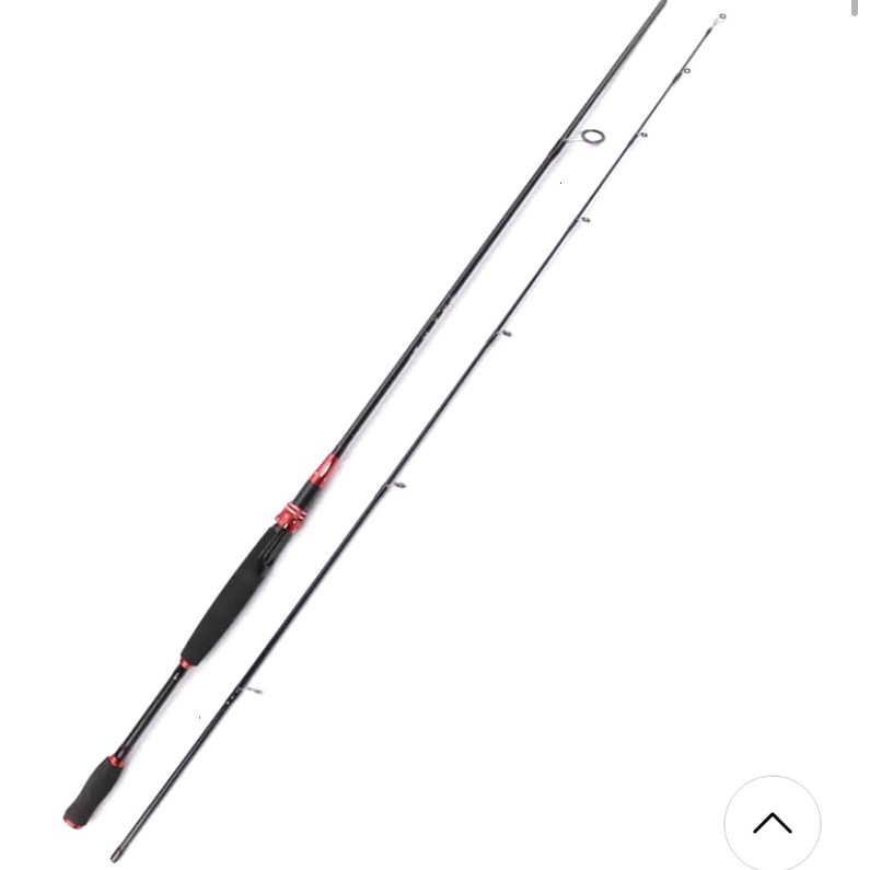 JORAN UL ULTRALIGHT 1.65m 1.8m 2.1m WARNA HITAM MERAH CARBON FIBER SPINNING DAN BAITCASTING 10-20LB