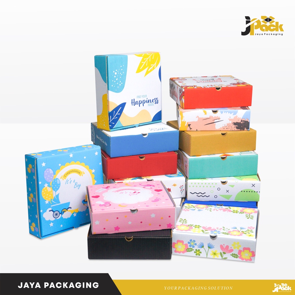 packing box 24x24x7 cm ld pizza print box custom hampers hoodie mukena hijab brownis ied mubarak