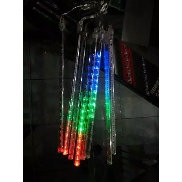 Meteor LED Warm White LED DIP (8 Batang) Panjang 50 cm