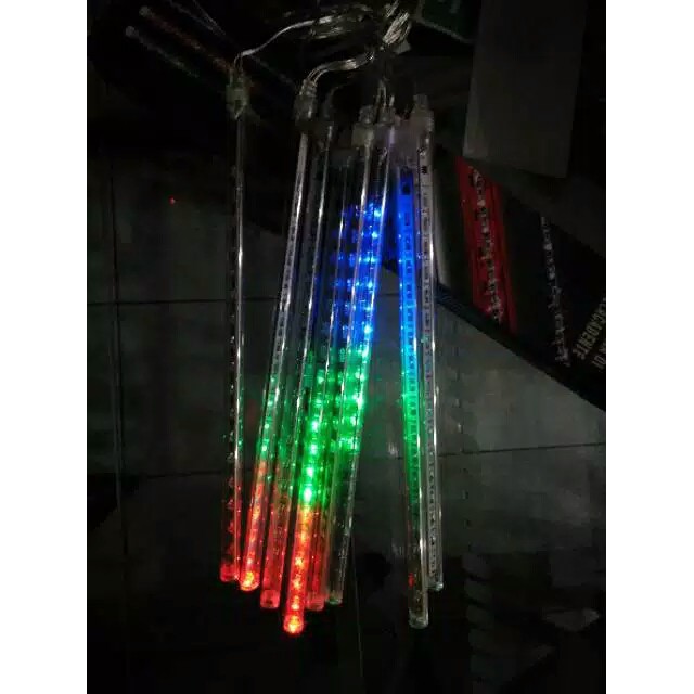 Meteor LED Warm White LED DIP (8 Batang) Panjang 50 cm