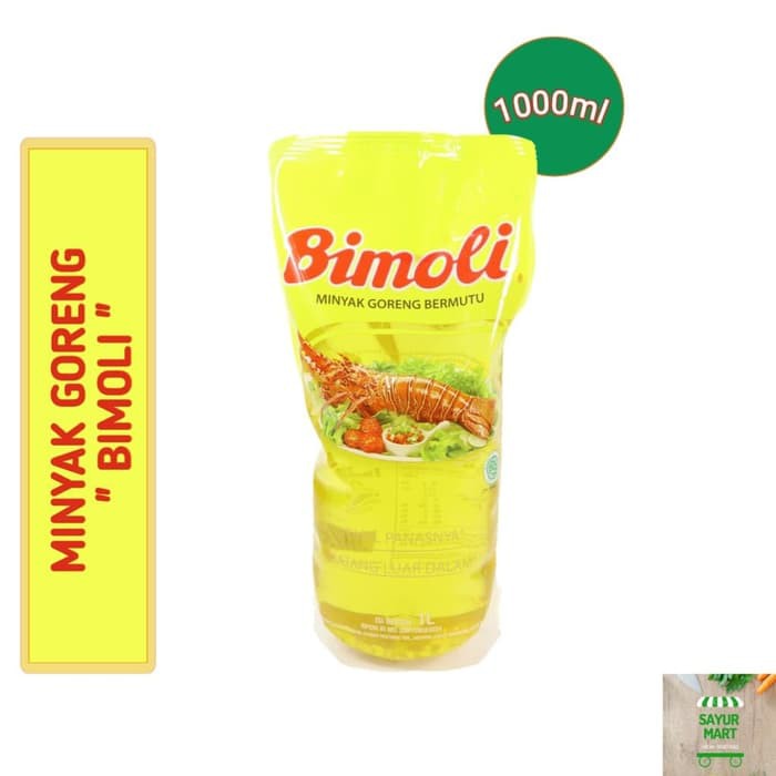 

Bimoli 1L 1liter Minyak Goreng Kemasan