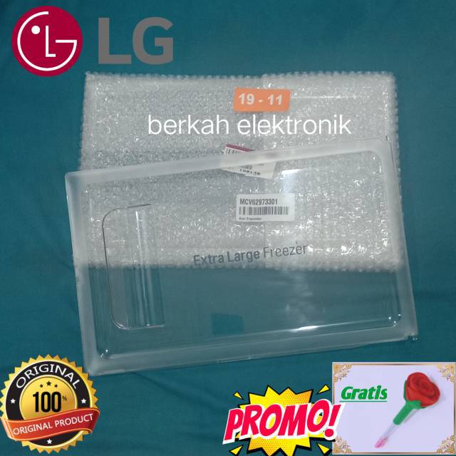 TUTUP FREEZER KULKAS LG ASLI ORIGINAL