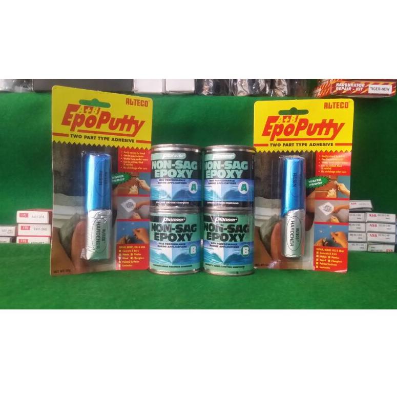 

(PRODUK 76WTP) LEM PORTING LEM EPOPUTTY LEM EPOXY LEM KAPAL LEM SERBAGUNA TAHAN PANAS TAHAN BENSIN K