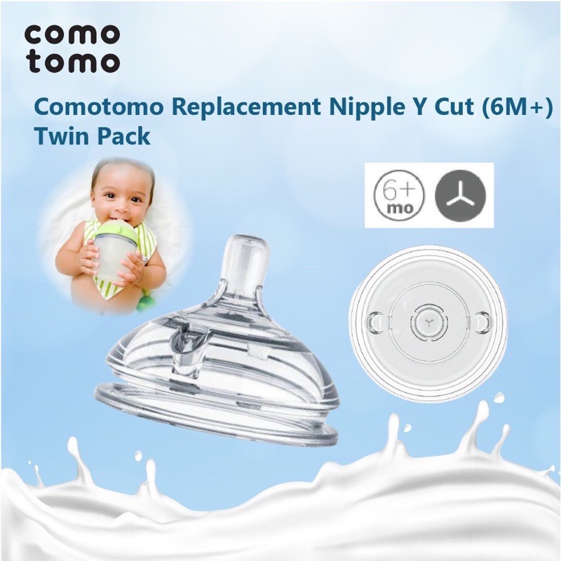 Comotomo Nipple Replacment - Nipple Comotomo / Botol Susu bayi