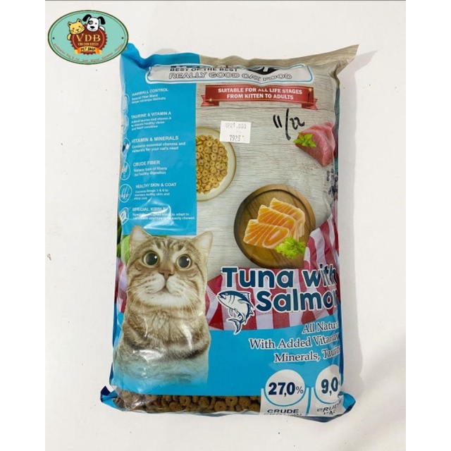 Markotop Cat Food Tuna dan Tuna with Salmon 1 kg