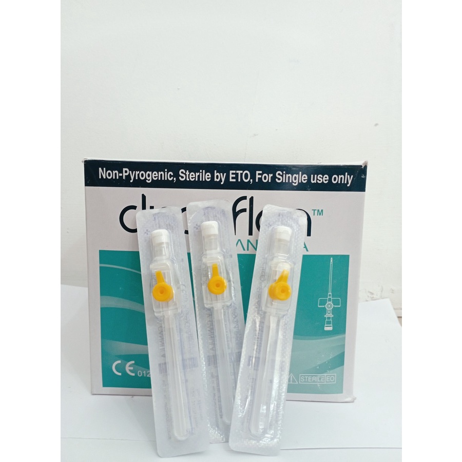 IV Catether With wing &amp; port injection Dispoflon no 24