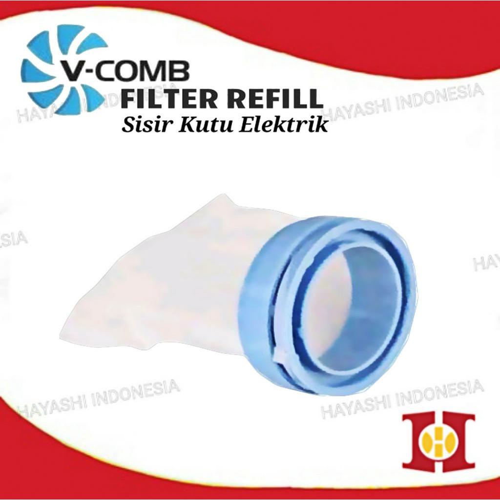 Filter Refill Sisir Kutu Elektrik V Comb