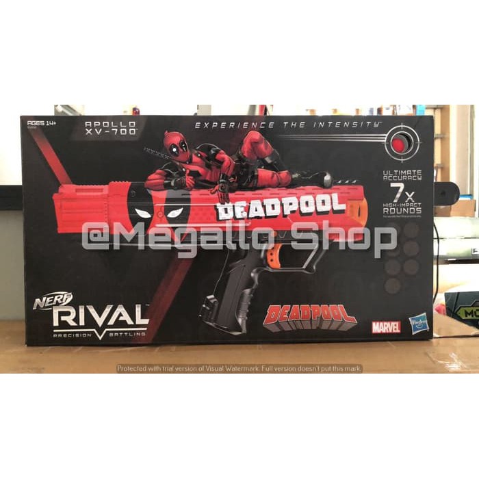 cg301 Nerf Rival Deadpool Apollo XV-700 BNIB LIMITED EDITION RARE