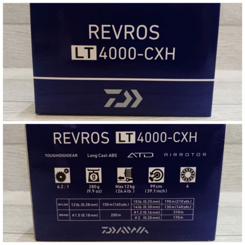 REEL PANCING DAIWA REVROS LT 1000/3000/4000 XH/XCH... ORIGINAL