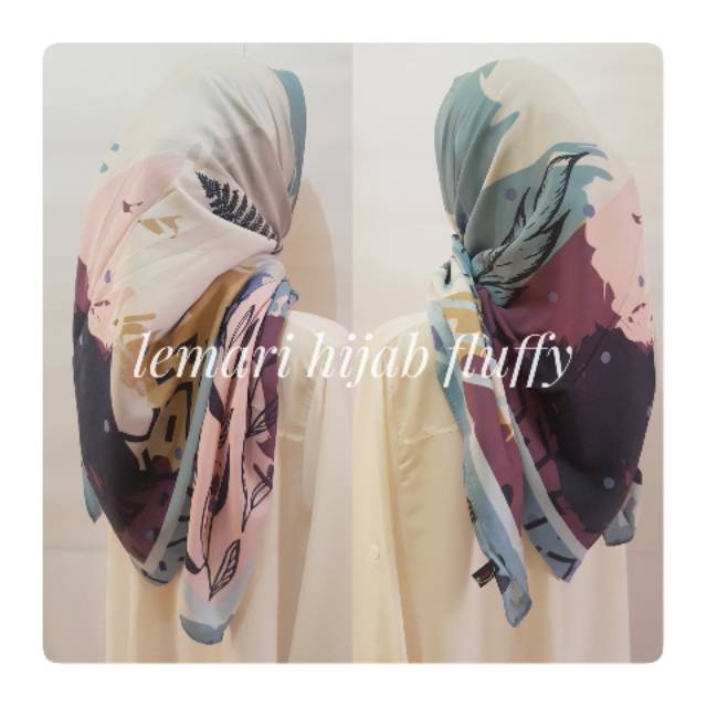 Hijab segiempat azzura