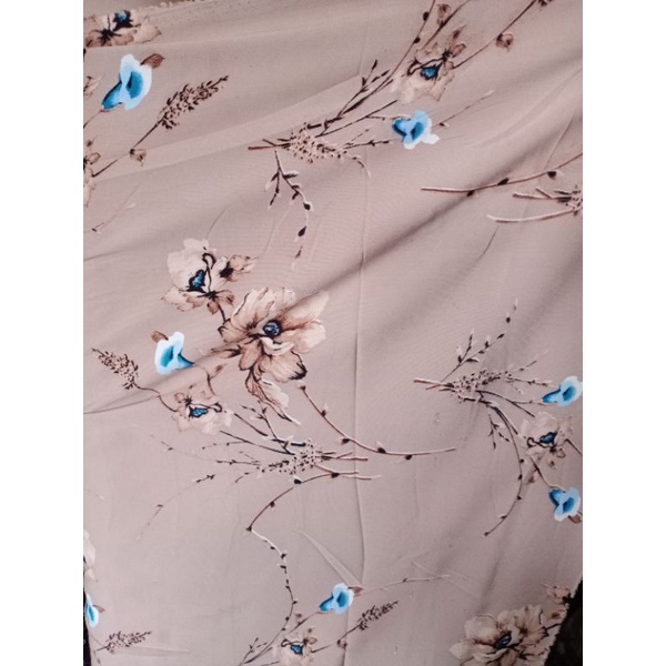 kain monisa motif bunga jarang