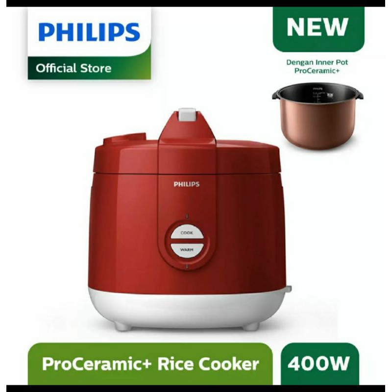 rice cooker / penanak dan pemanas nasi philips 3131