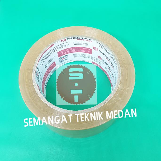 

Ini Lakban Plakban Selotip Isolasi Solasi Tape Coklat 2 " 100 Yard Nachi Smtt1 Ori