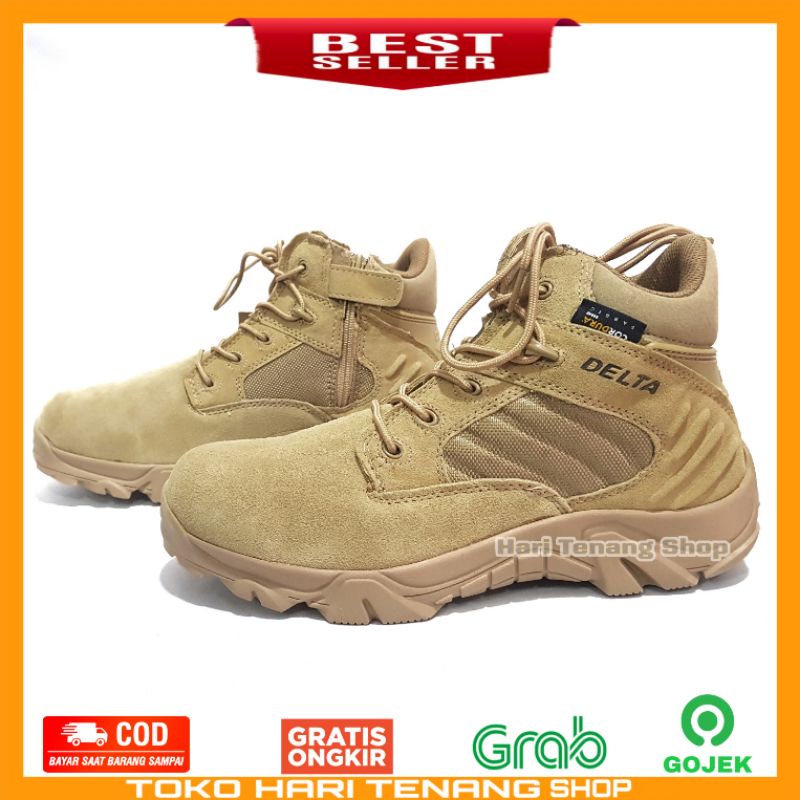 SEPATU BOOTS DELTA 6INC/SEPATU DELTA/DELTA CORDURA/SEPATU IMPORT/SEPATU PRIA DAN WANITA