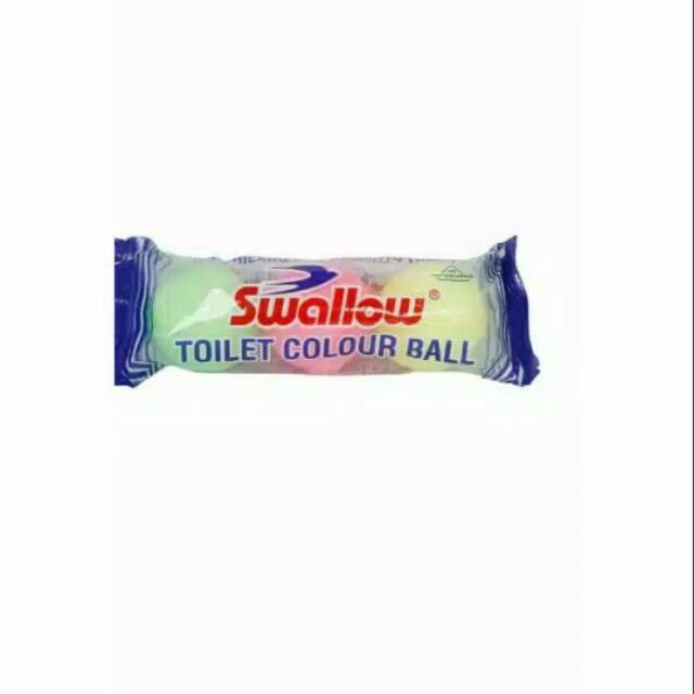 Kamper swallow isi 3 colour ball 120 gr - kamper toilet collour ball