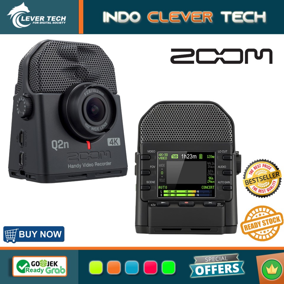 Zoom Q2n-4K Handy Video Recorder