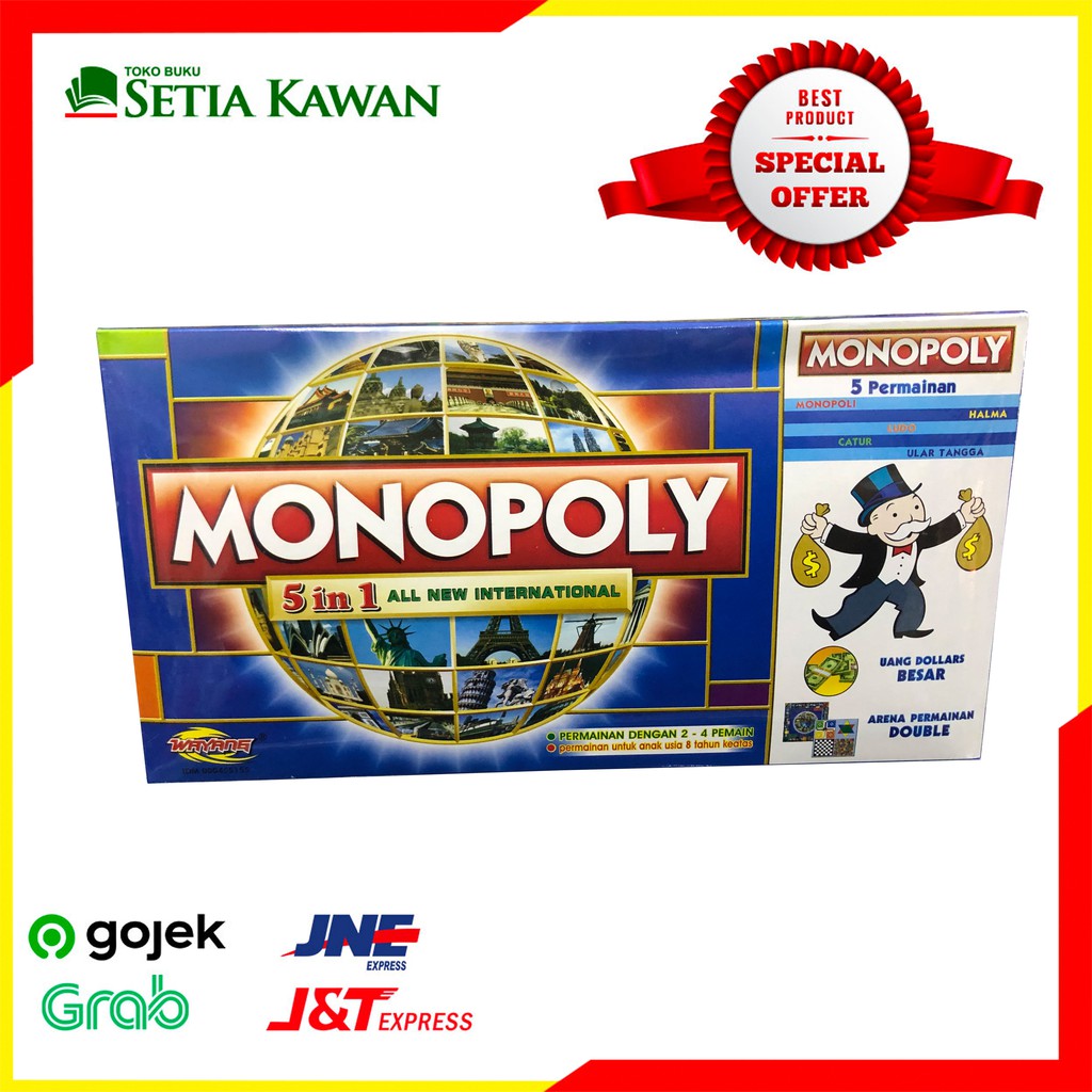 monopoli international 5 in 1