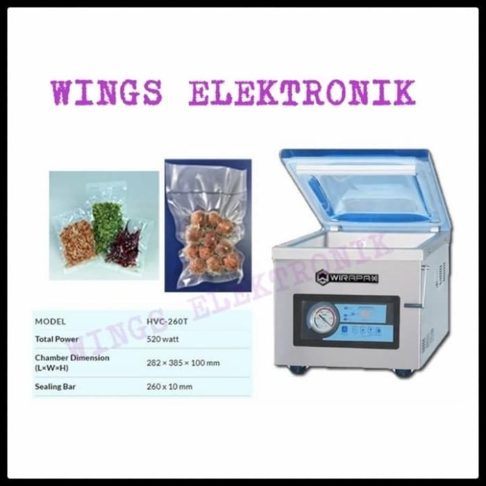 Mesin Vacuum Sealer Wirapack Hvc-260T Resmi