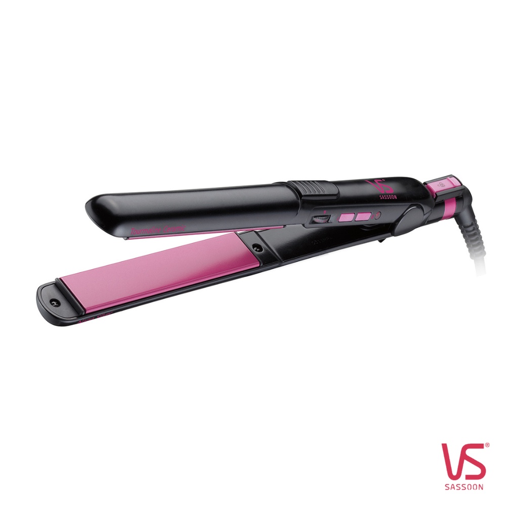Vidal Sassoon Tourmaline Ceramic Straightener VS2010PIH | Catokan Lurus Rambut