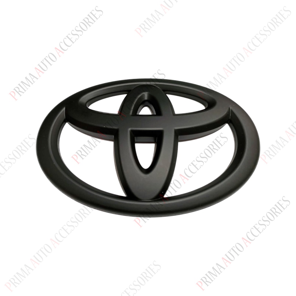 Casing Logo Toyota Hitam Doff 13 cm