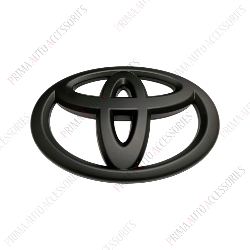 Casing Logo Toyota Hitam Doff 14 cm