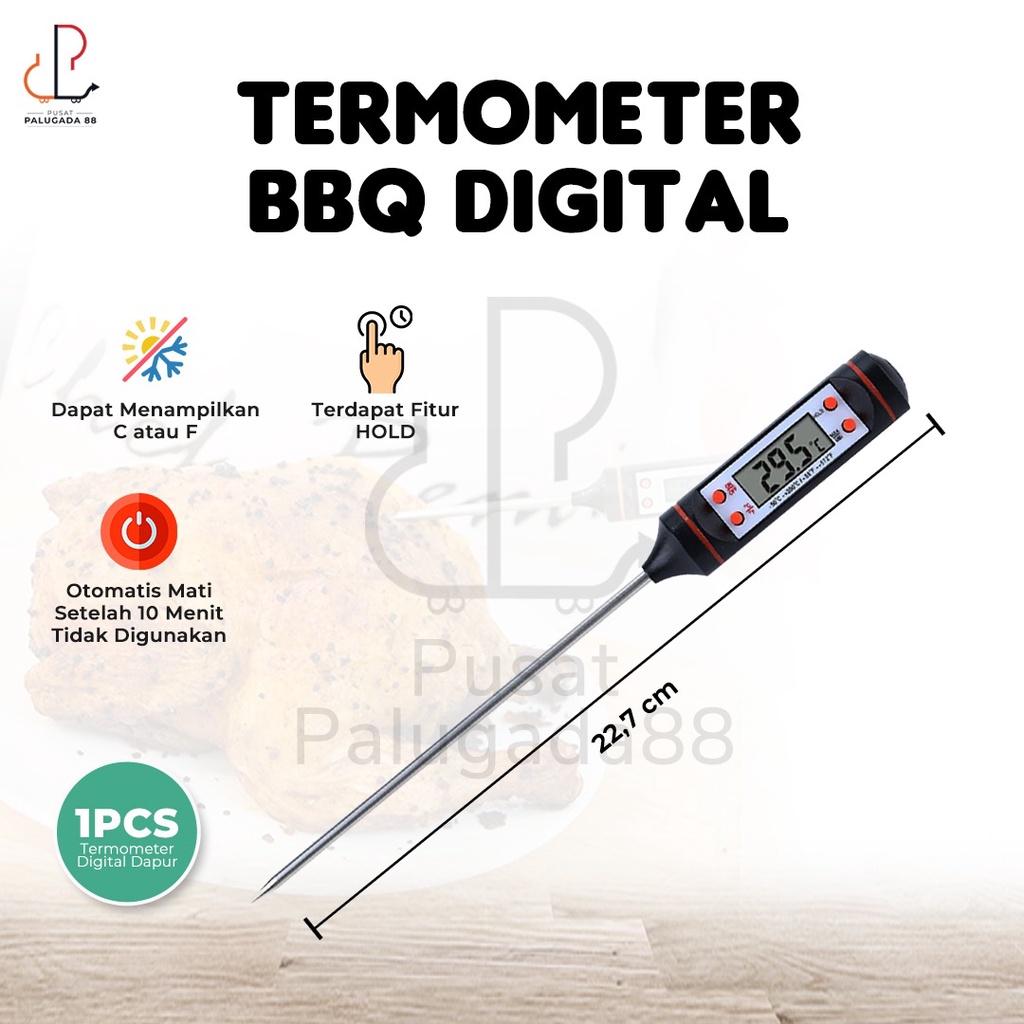 Thermometer Digital Masak Dapur Termometer Masakan Suhu Air Daging bbq TP-101 Makanan Food kopi susu