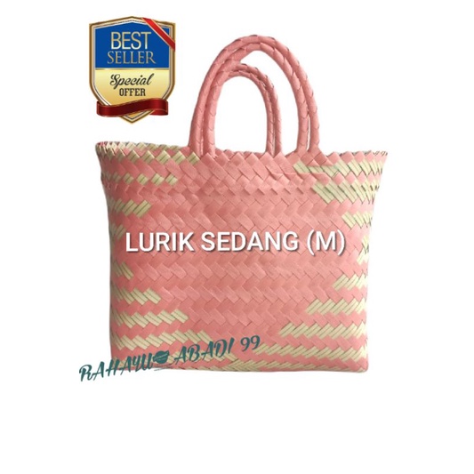 Tas Anyaman Plastik SEDANG Untuk Berkat Tahlilan Parcel souvenir hampers Sembako Muat Kotak Nasi ko