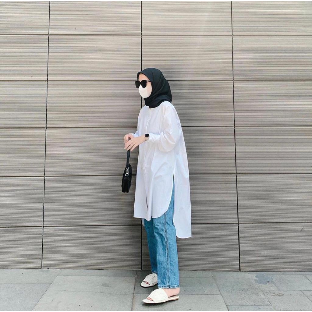 MGC HAILEY TUNIK/HENLEY LONG SHIRT