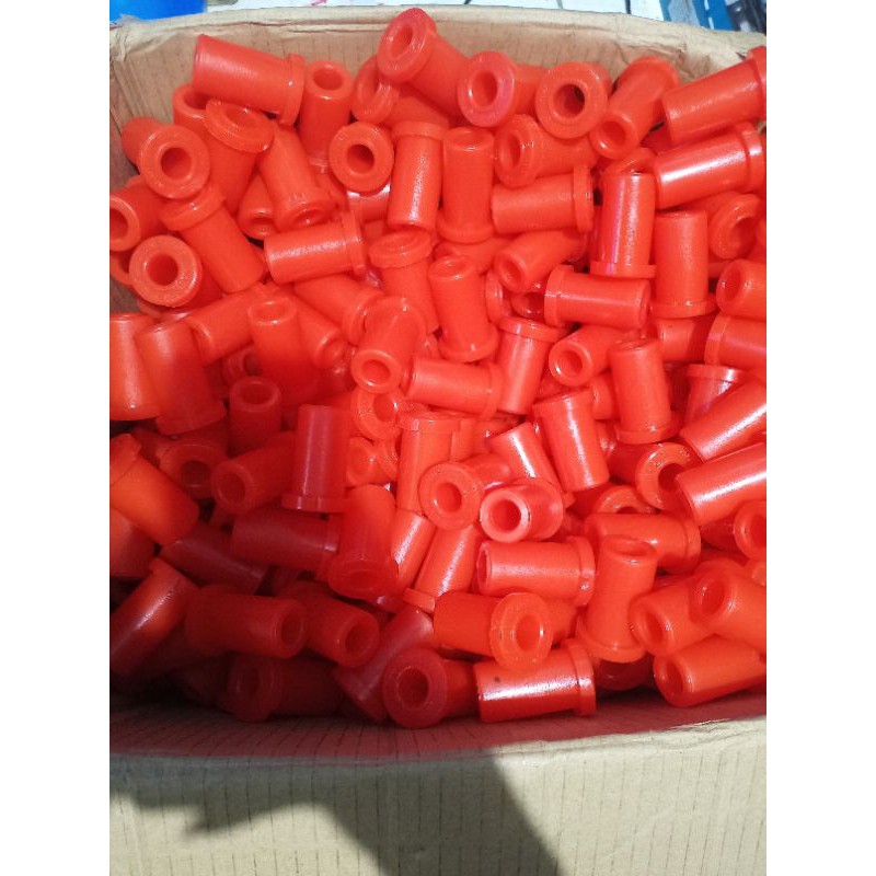 BUSHING KARET ANTING PER F70 TAFT GT FEROZA HILINE SILICON MERAH 525 RABBER SPRING PANJANG SILIKON