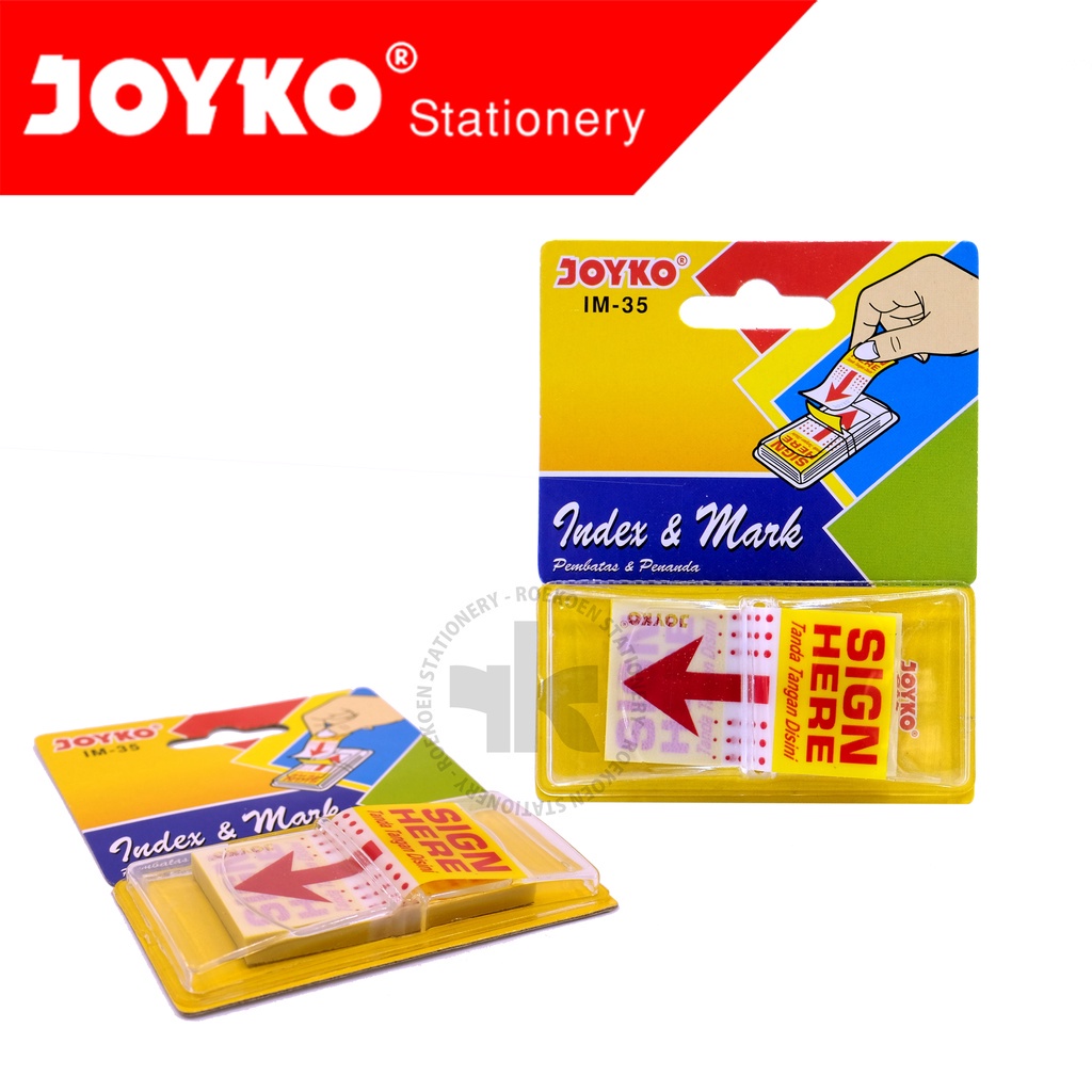 

Joyko Index Plastik IM-35 (Sign Here)